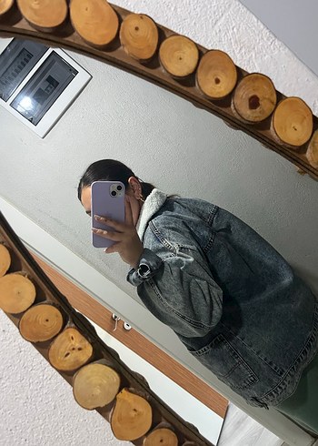 Rahat Kesim Kadın kot Ceket SATILDI - Görsel 5