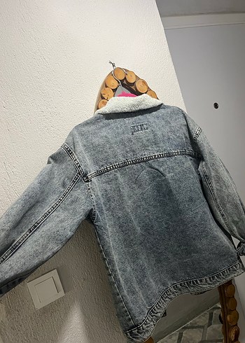 Rahat Kesim Kadın kot Ceket SATILDI - Görsel 2