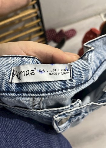 Parlak taşlı jean pantolon SATILDI !! - Görsel 7