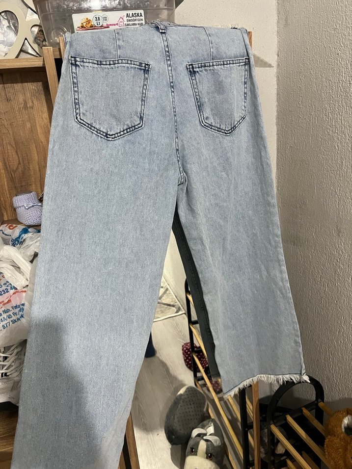 Parlak taşlı jean pantolon SATILDI !! - Görsel 5