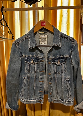 Pull and Bear Mavi Kot Ceket