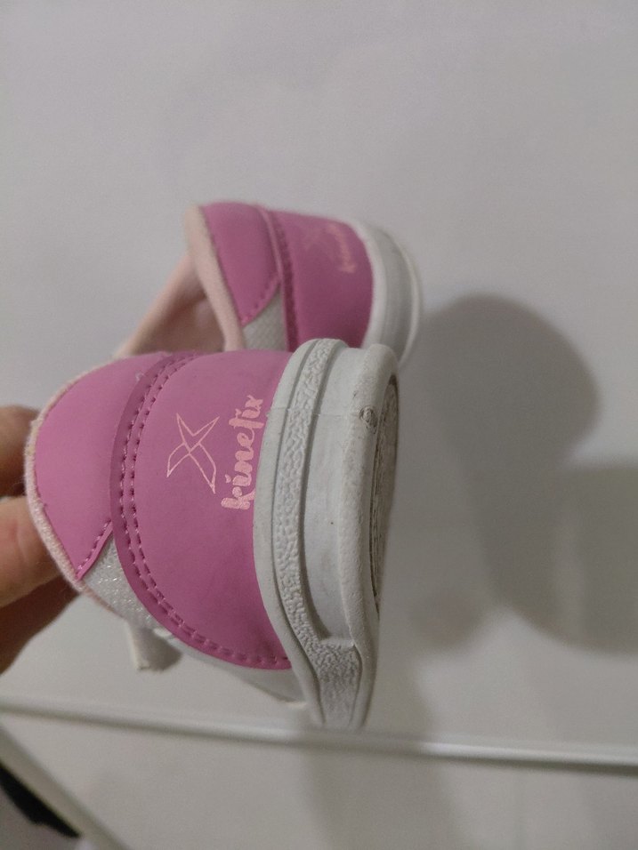 Kinetix Beyaz Pembe Kız Çocuk Spor Ayakkabı - Görsel 4