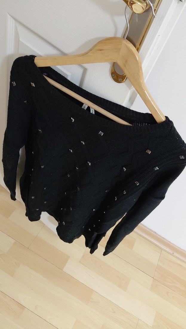 siyah kazak - Görsel 3