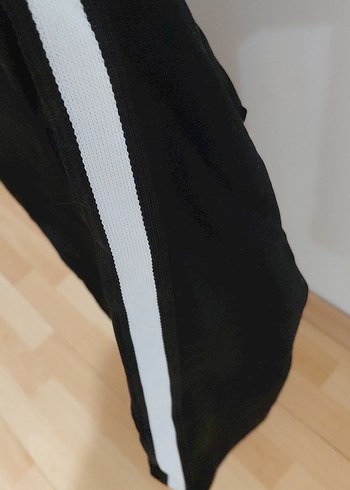 Siyah Kadın Midi Kumaş Pantolon - Görsel 2