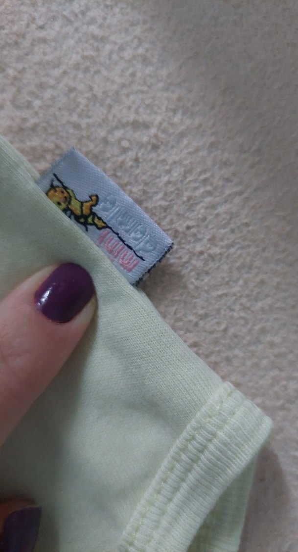 Beyaz Baskılı Kolsuz Bebek Body - Görsel 4