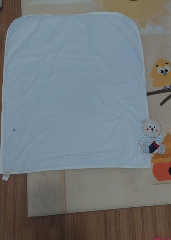 Mavi Nakışlı Çocuk Battaniyesi - Görsel 3