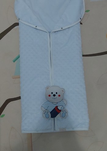 Mavi Nakışlı Çocuk Battaniyesi - Görsel 2