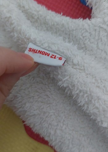 Beyaz Örgü Bebek Kar Tulumu - Görsel 5