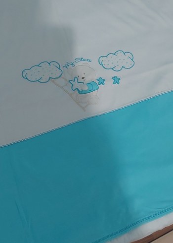 Mavi Baskılı Çocuk Battaniyesi - Görsel 2