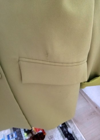 42 Beden Düğmeli Kadın Blazer Ceket