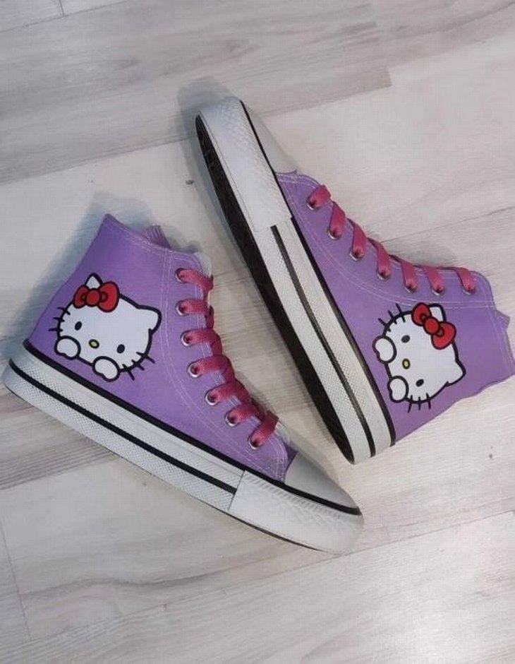 Hello Kitty Baskılı Kız Spor Ayakkabı - Görsel 3