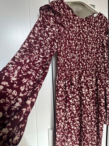 Mango Mango bordo elbise