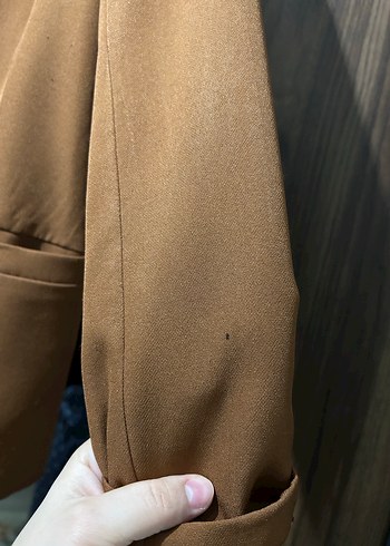 Kahverengi Kadın  Blazer - Görsel 5