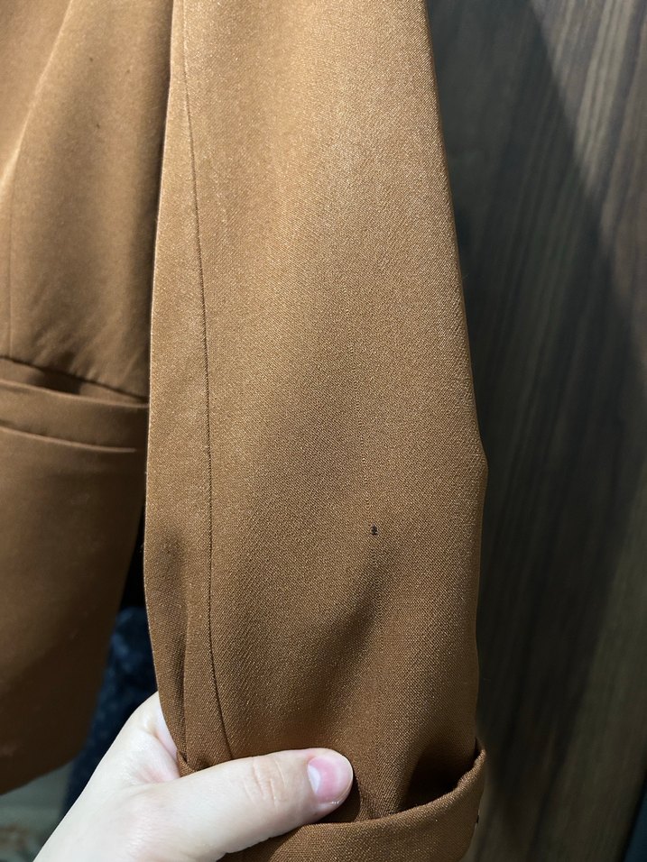 Kahverengi Kadın  Blazer - Görsel 5