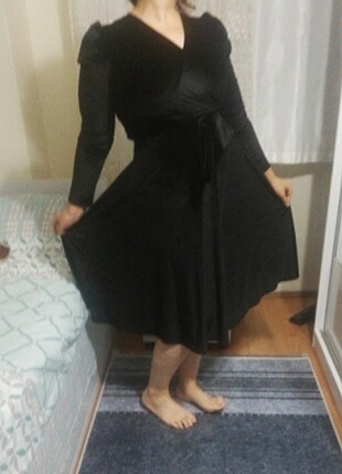 xl Beden siyah Renk Gece elbisesi
