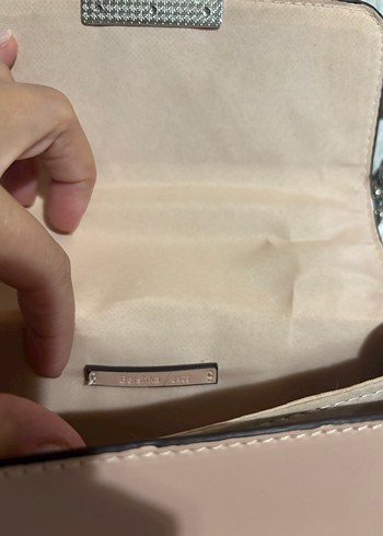 Pudra Deri Zincir Detaylı Kadın Çanta - Görsel 10