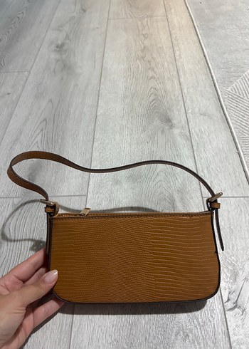 Kahverengi Deri Kadın Çanta - Görsel 3