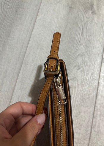 Kahverengi Deri Kadın Çanta - Görsel 4