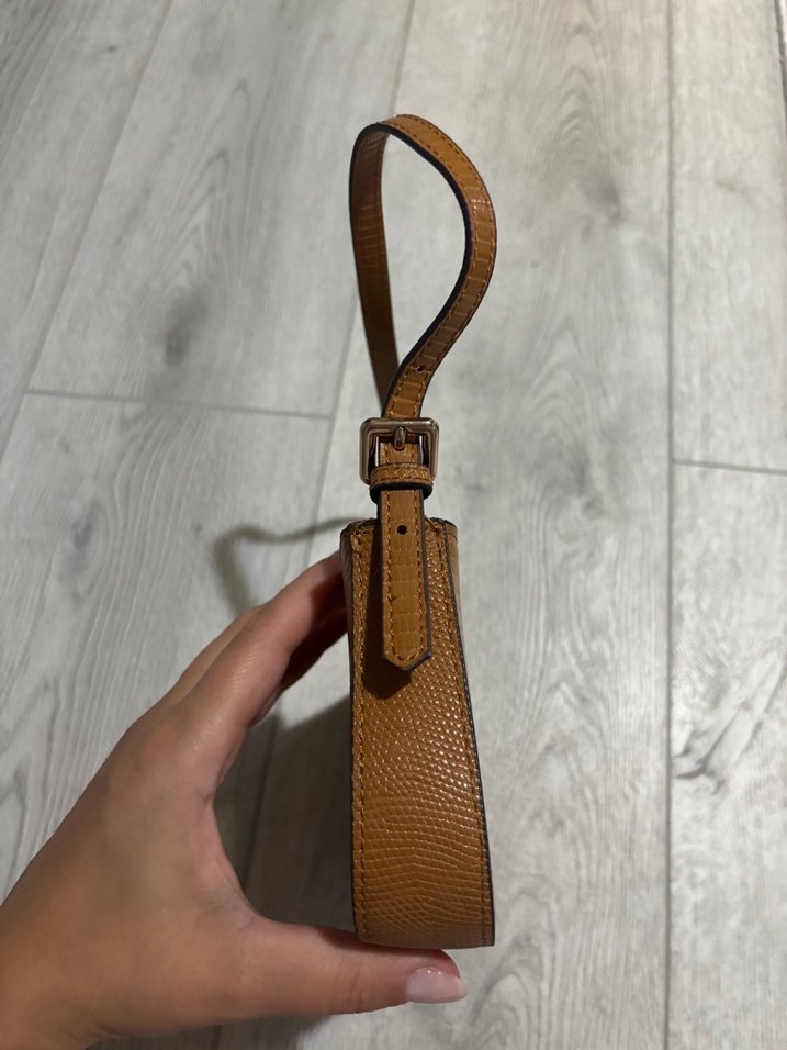 Kahverengi Deri Kadın Çanta - Görsel 2