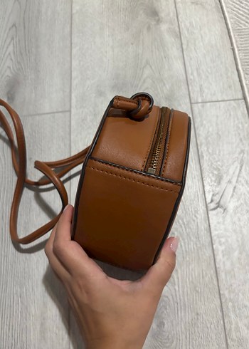 Deri Yuvarlak Kadın Çanta - Görsel 3