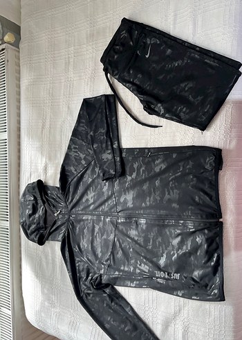 Nike Kamuflaj Kapusonlu Spor Takim