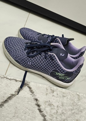 Erkek Mor ve Gri Spor Ayakkabı - Görsel 2