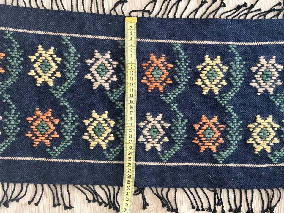 Nakışlı Çok Renkli Runner - Görsel 3