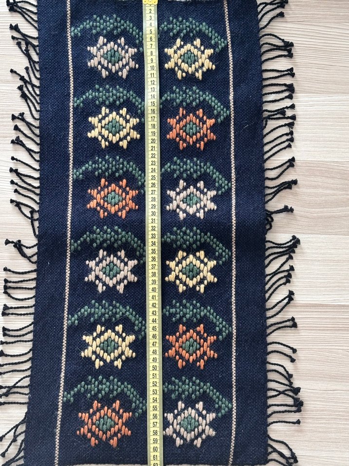 Nakışlı Çok Renkli Runner - Görsel 2