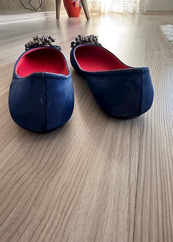 Mavi Boncuk Detaylı Kadın Babet - Görsel 5