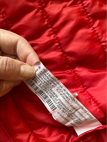 Pull&bear Kırmızı Şişme Mont