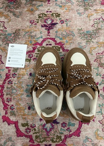 Ugg Kahverengi Nakisli Platform Topuklu Bot