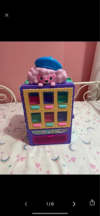 Polly pocket moda evi dolabi