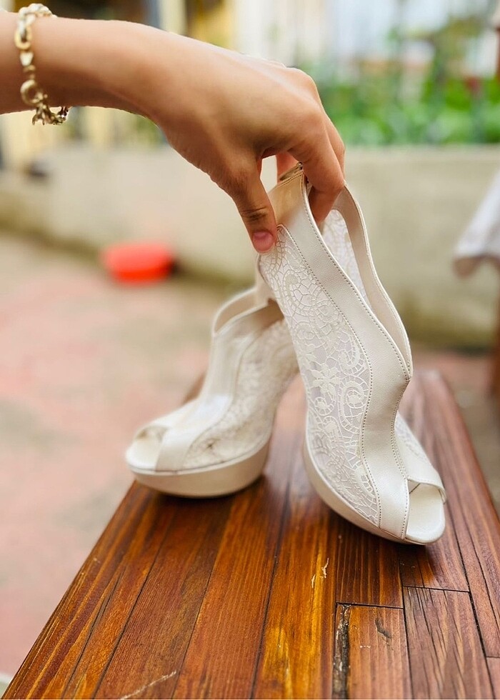 Gelin ayakkabısı - Görsel 5