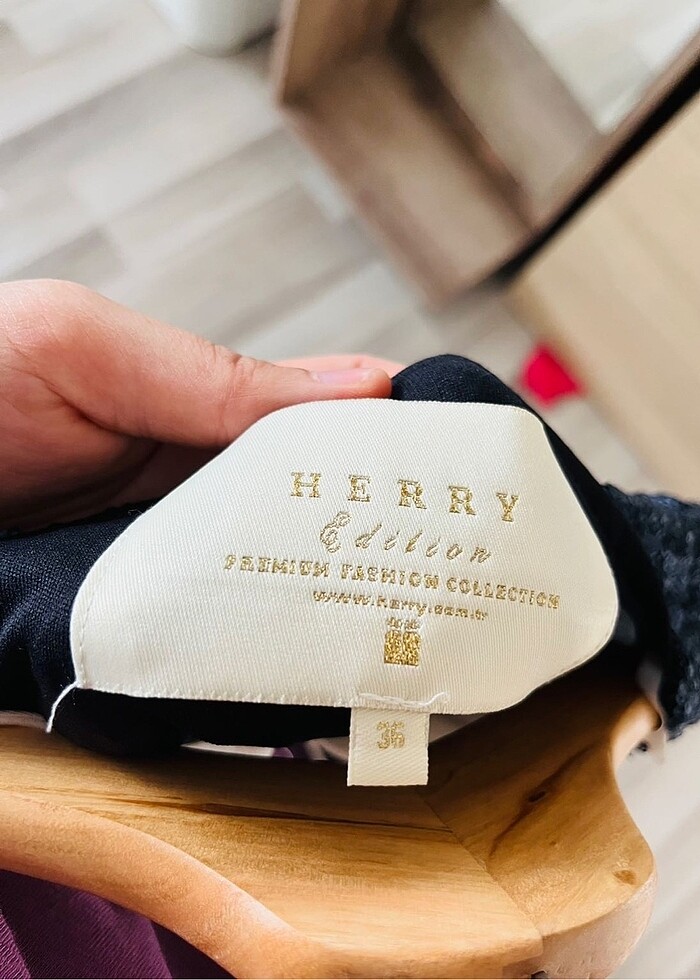 Herry marka kısa pullu şık ceket - Görsel 5