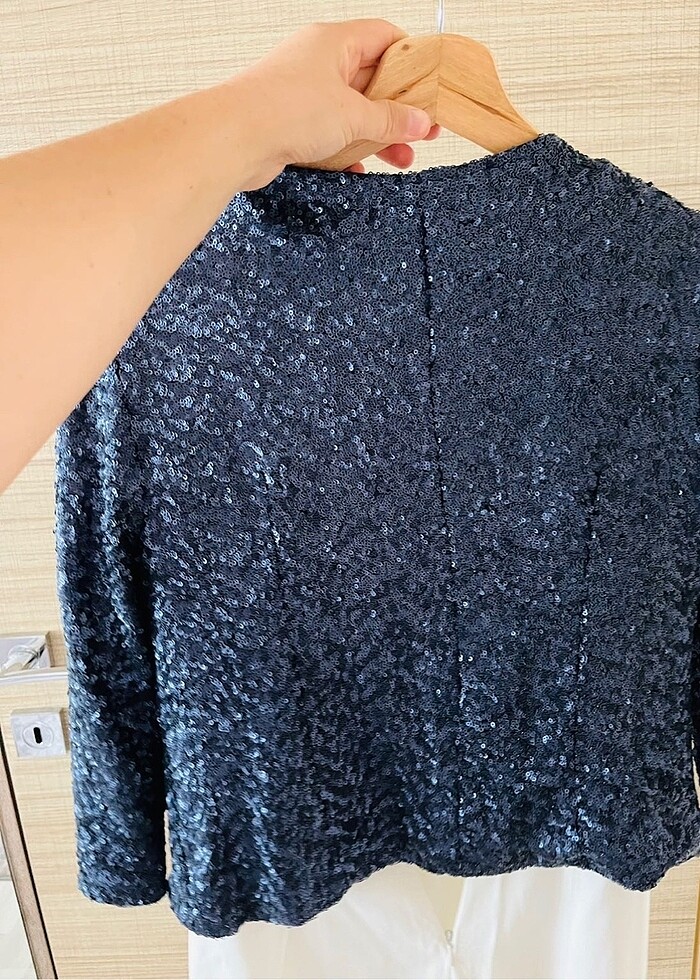 Herry marka kısa pullu şık ceket - Görsel 4