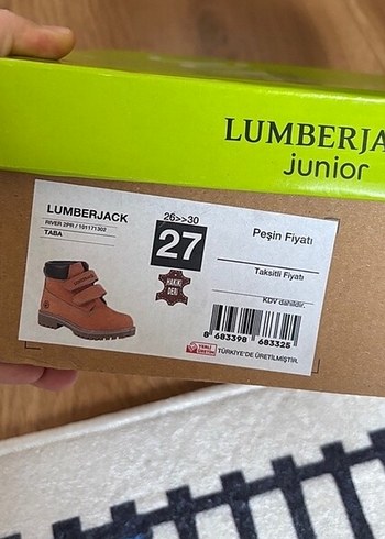 Lumberjack 27 numara çocuk botu - Görsel 8
