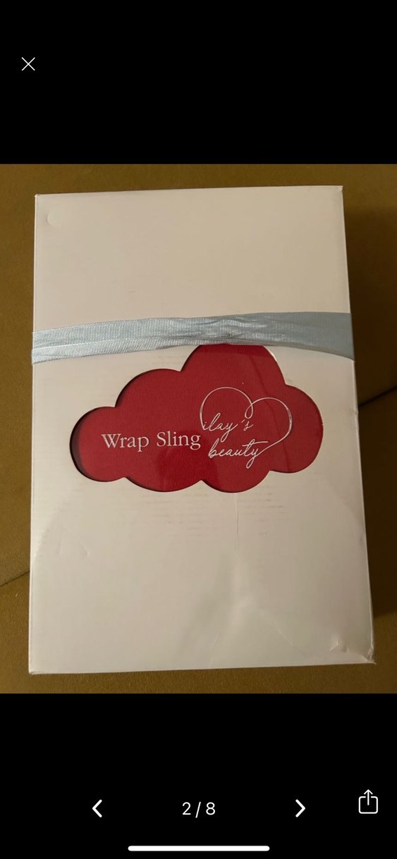 Bej Bebek Kanguru 0-14 kg Taşıma Sling - Görsel 2