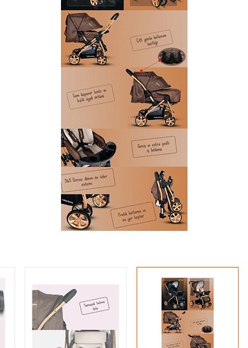 Baby home travel sistem bebek arabası - Görsel 20