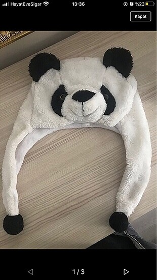 Panda şapka
