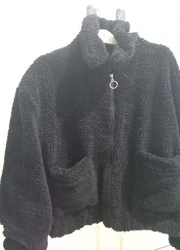 Peluş mont 