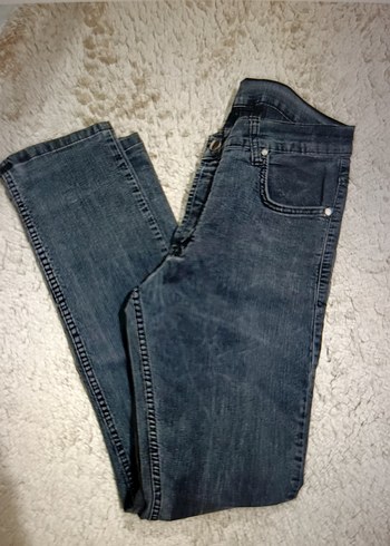 Diğer Gri Denim Jean