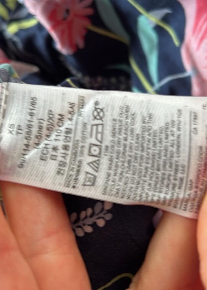 Gap kız çocuk elbise - Görsel 5