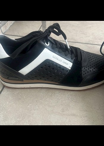 Siyah Çizgili Kadın Spor Ayakkabı - Görsel 2