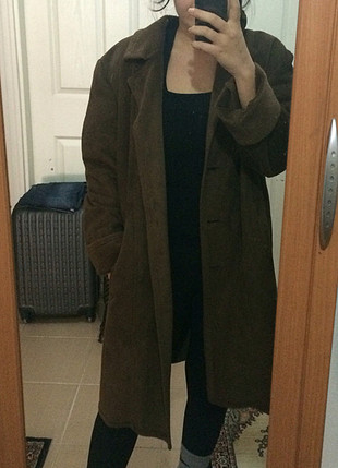 VINTAGE oversize yumuşak kaban