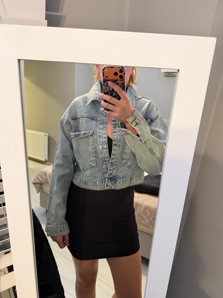 Açık Mavi Oversize Denim Ceket — görsel 2/14