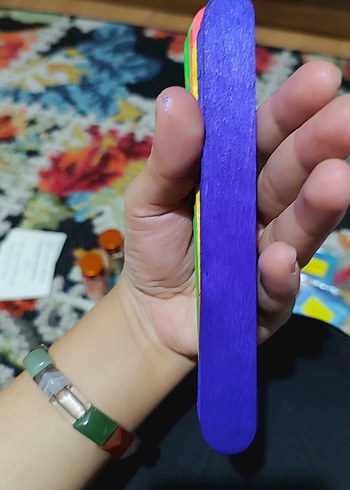 Renkli Tahta Çubuklar