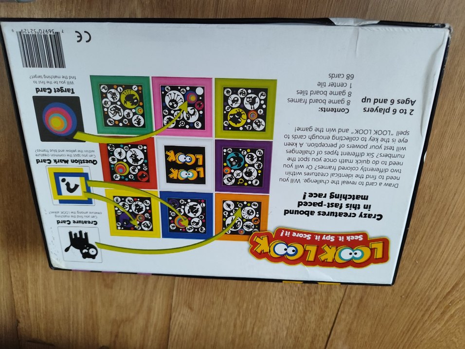 Look Look Çok Renkli Masa Oyunu - Görsel 3