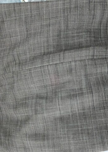 Kadın kahve Blazer Ceket ve pantolon dar kalıptır - Görsel 8