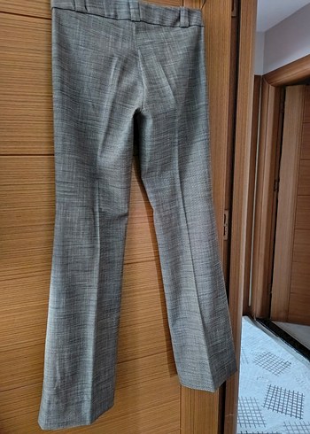 Kadın kahve Blazer Ceket ve pantolon dar kalıptır - Görsel 7