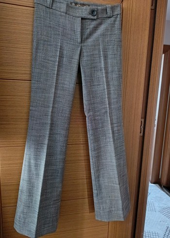 Kadın kahve Blazer Ceket ve pantolon dar kalıptır - Görsel 9